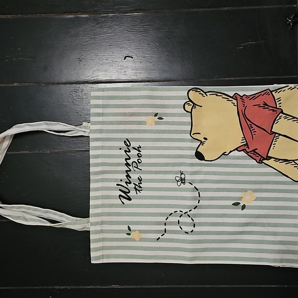 Winnie the Pooh Striped Tote Bag